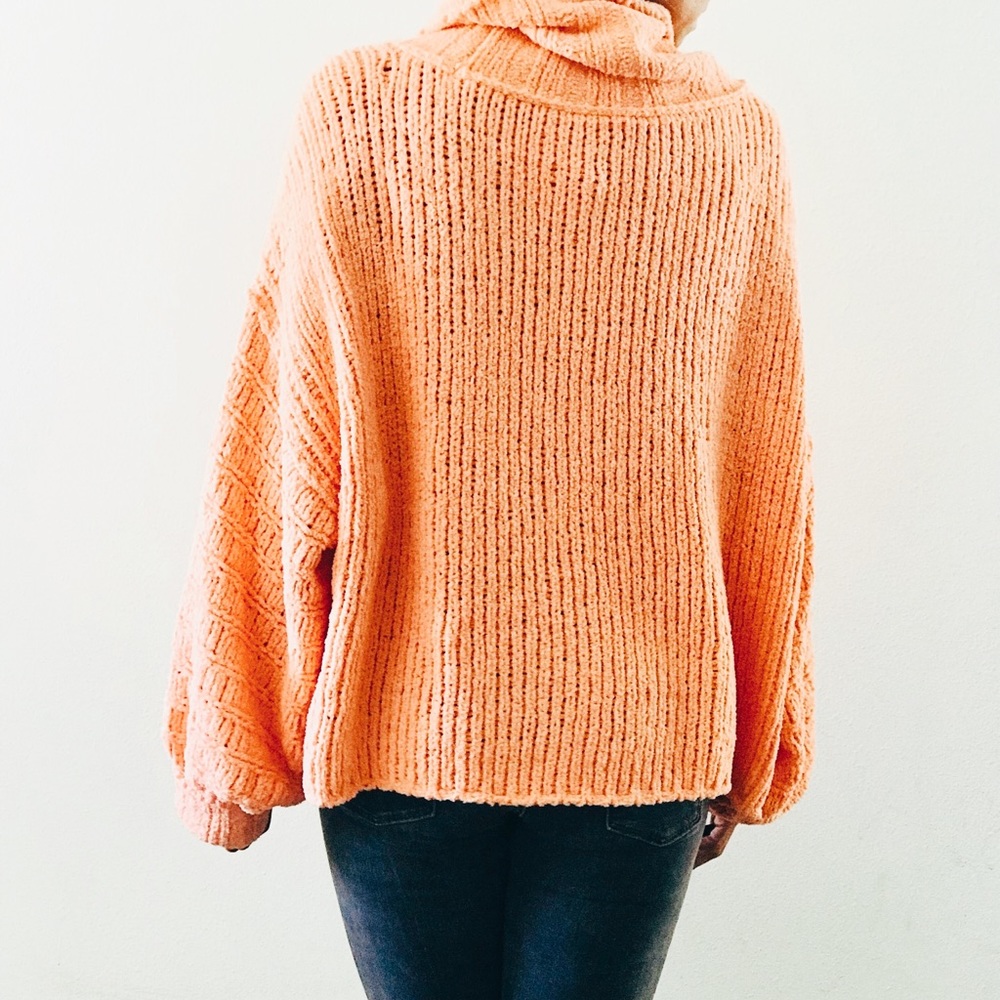 SOLD NWOT Free People knit sweater size Large - Picture 3 of 5